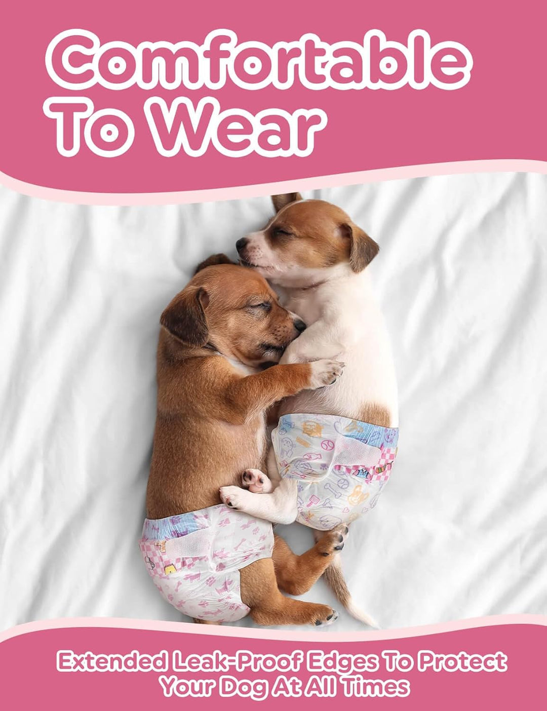 Dono Katzenwindeln, 24 Stück, Hundewindeln für Hündinnen Mit Nässeindikator, Hundehosen für Inkontin