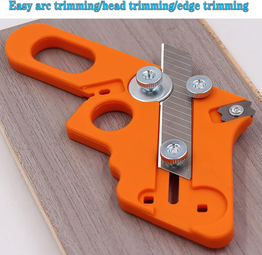 Yuentoen Furnierkantenschneider,Kantenschneider für Umleimer,Edge Banding Trimmer mit 10 Klingen und