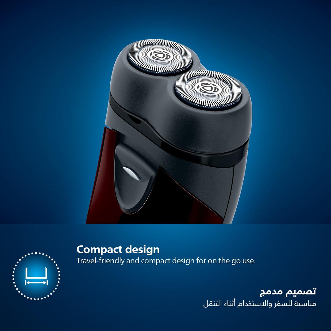 Philips PQ206 Electric shaver Battery powered Convenient to carry/GENUINE [Alt] PQ206, [Alt] PQ206