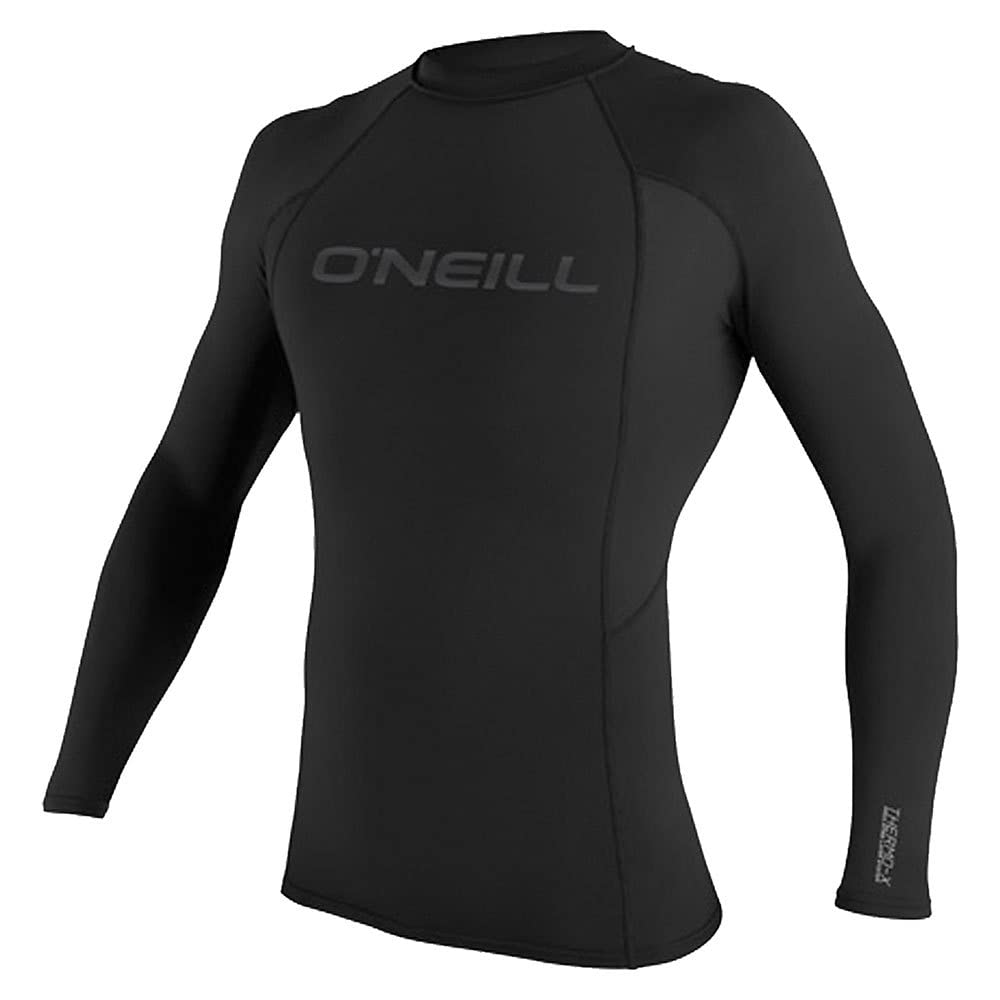O'Neill 2025 Thermo-x Langarm Crew Top 5022 - Schwarz - XS Black/Black, XS Black/Black