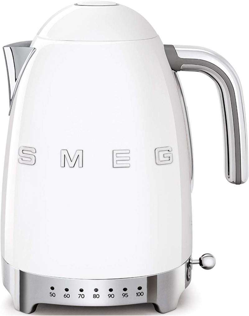 Smeg KLF04WHEU Wasserkocher, 2400, 1.7 liters, Weiss, Weiss