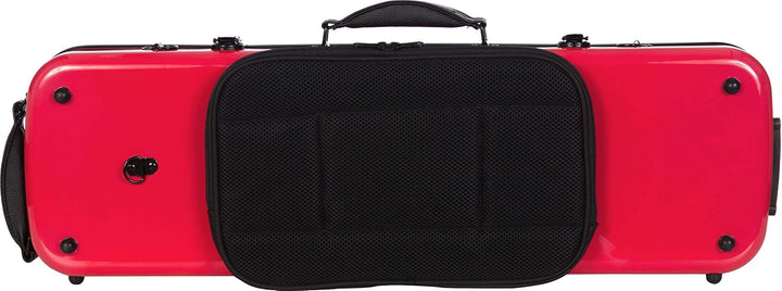 Geigenkoffer Glasfaser Oblong 4/4 red - cream M-Case