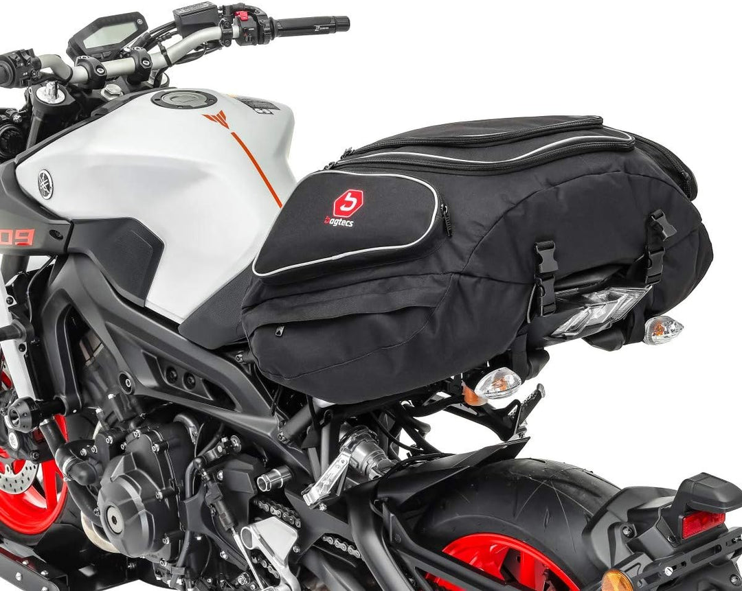 Hecktasche Kompatibel für Vespa GTS 250/300 Gepäck-Tasche Motoroller hinten schwarz