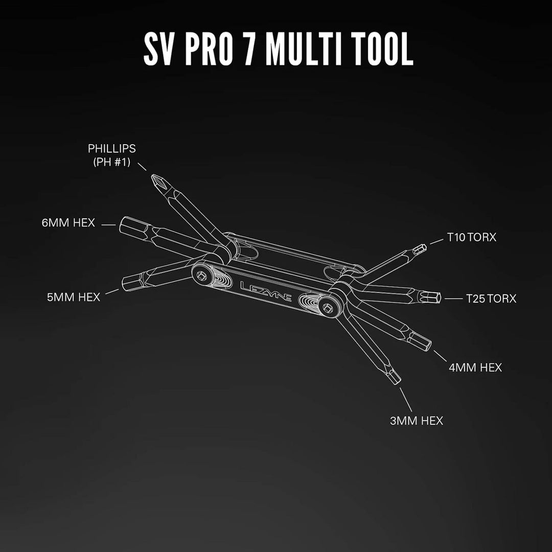 Lezyne SV Pro 7 Multitool, 7