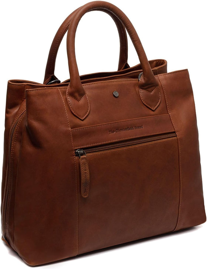 The Chesterfield Brand Passau - Henkeltasche 37 cm Cognac, Cognac