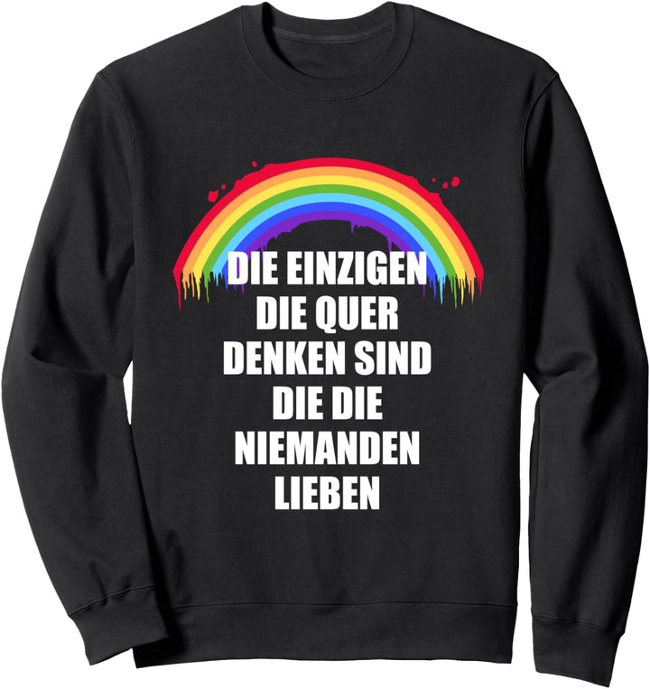 Queere Menschen Lgbt-Q Regenbogenflagge Gay Stolz Sweatshirt