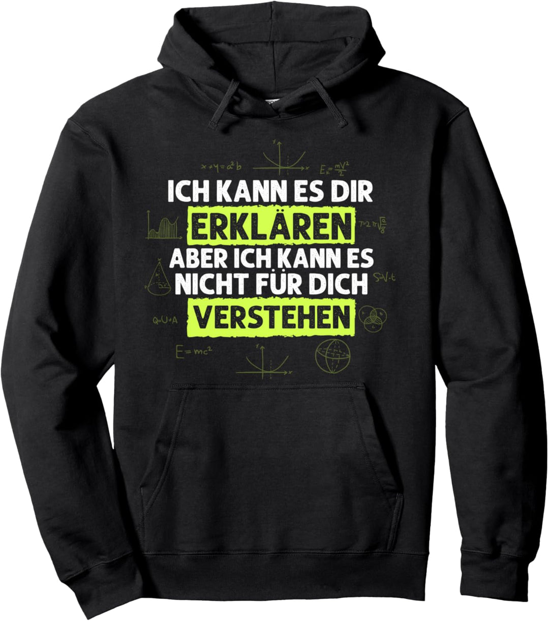 Mathelehrer Schule Lehrer Ingenieur Mathematik Physik Pullover Hoodie