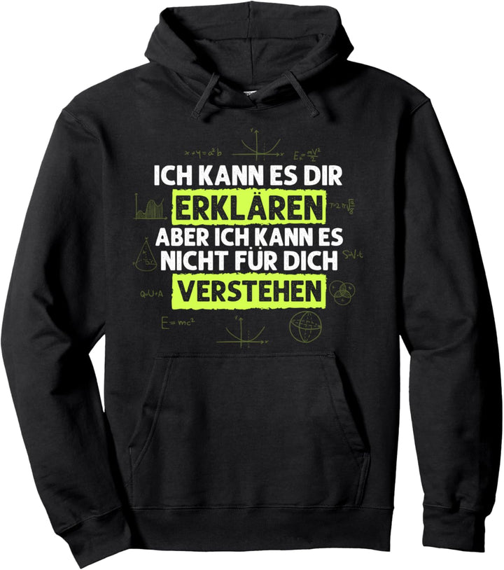 Mathelehrer Schule Lehrer Ingenieur Mathematik Physik Pullover Hoodie