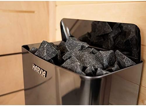 Harvia Holl's, Wall Black Modell 9,0 kW Herd ohne Kontrolleinheit, DIY, Küchen und Badezimmer, Sauna