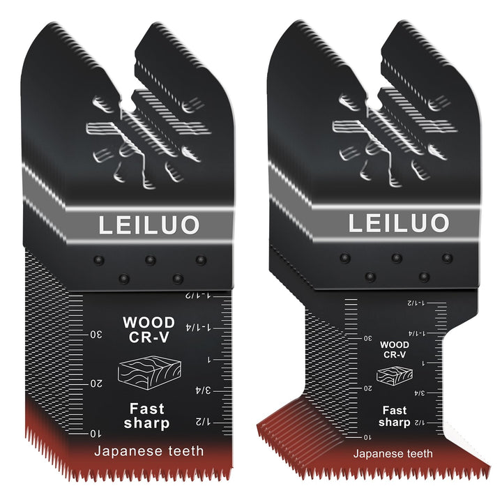 LEILUO 50Stk Multitool Sägeblätter Japanische Zähne Schnelles Schneiden CRV Material Universelles Zu