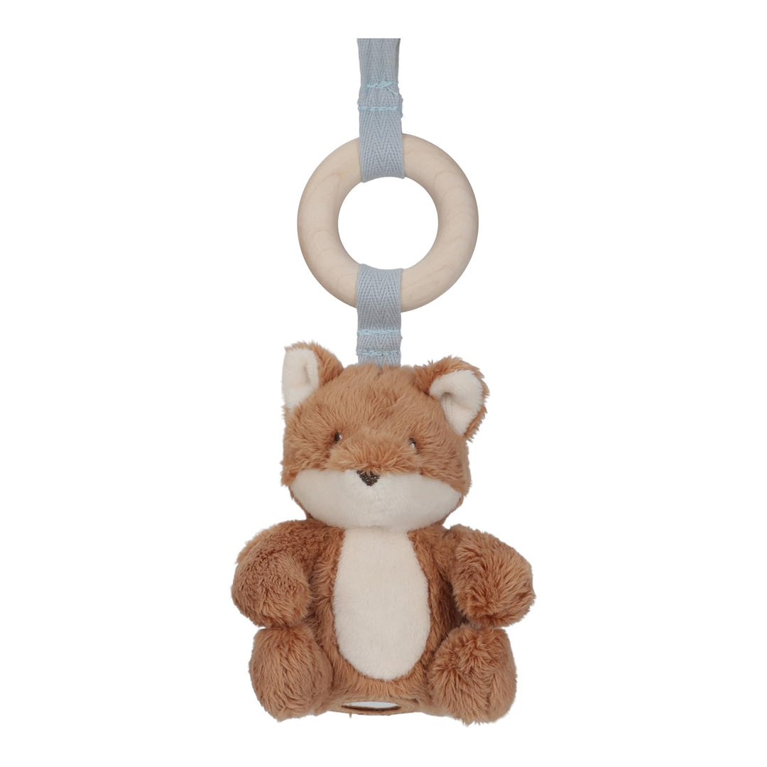 Little Dutch 8910 Holz Baby Gym Spieltrapez mit Stoff Anhängern - Forest Friends