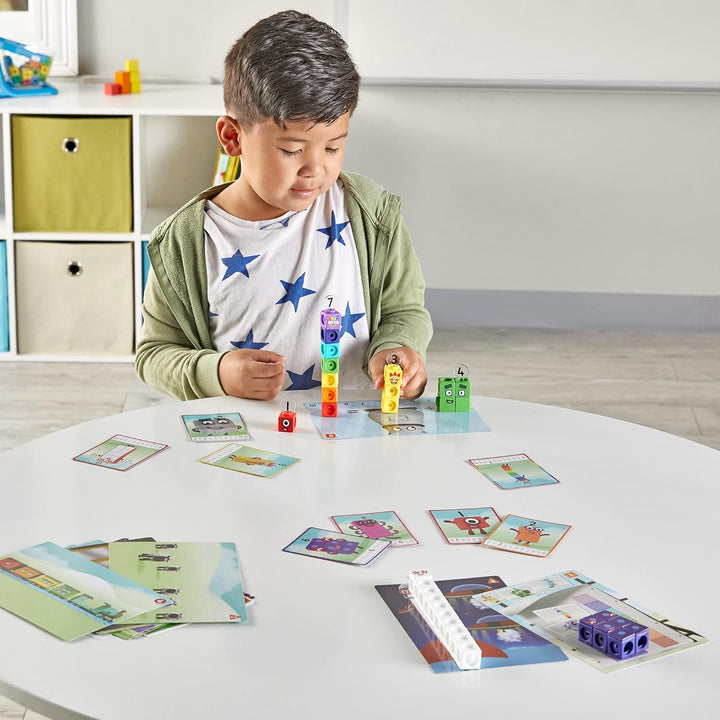 Learning Resources Numberblocks MathLink-Würfel 1-10 Aktivitätsset, Training vorschulischer Matheken