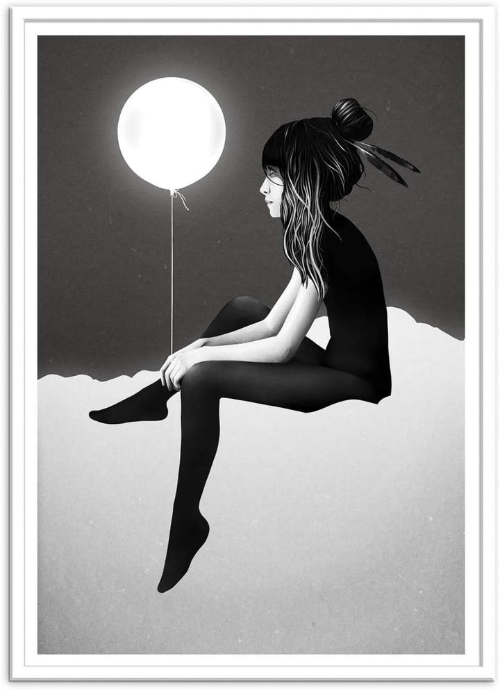 Wall Editions Art-Poster - No Such Thing Nothing by Night - Ruben Ireland
