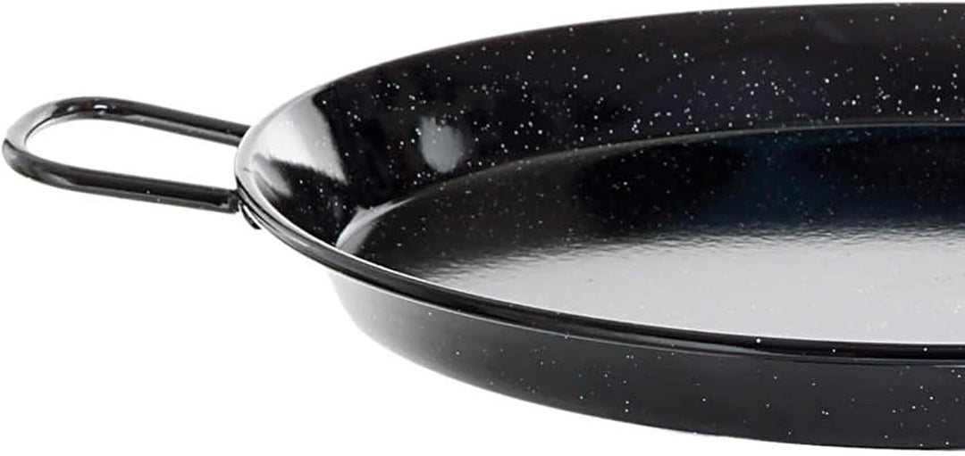 Paellapfanne, Stahl emailliert, 46 cm Durchmesser, das Original aus Spanien von Paella World