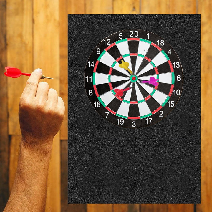 Filz Dartboard-Wandschutz, Selbstklebende Dartscheiben Umrandung, Dartscheibe Wandschutz, Korkplatte