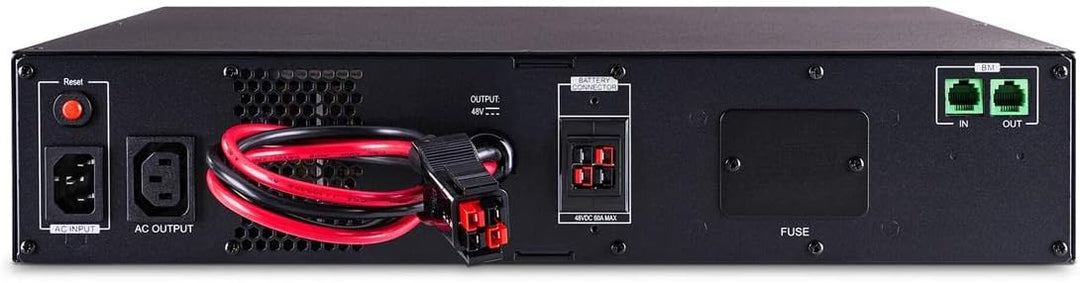 CyberPower BP48VP2U01 Batterieerweiterung für USV, 2U Rackmount/Tower, Metallgehäuse schwarz, 48 Vdc