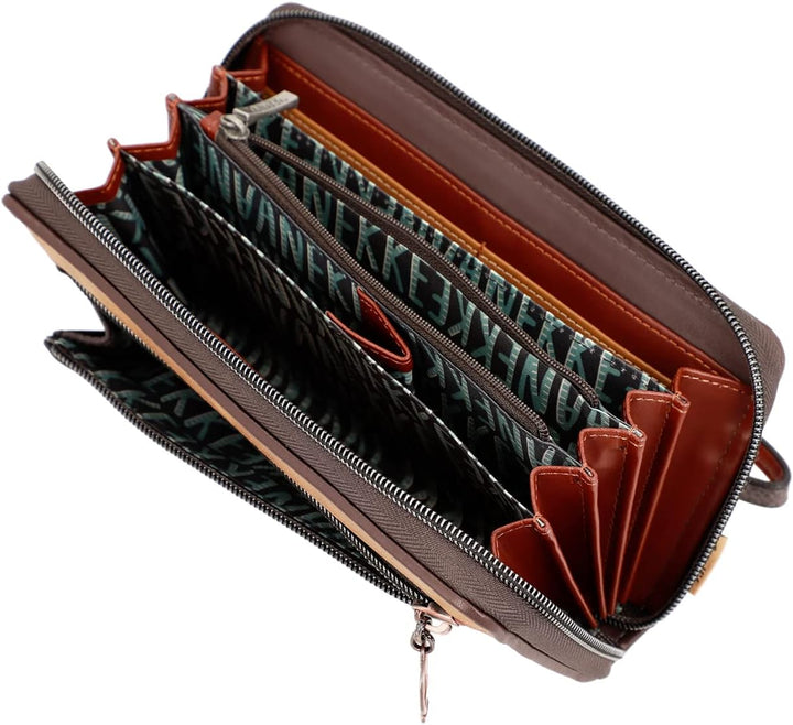Anekke Wallet Large w. handle, kombi(voice), Gr.