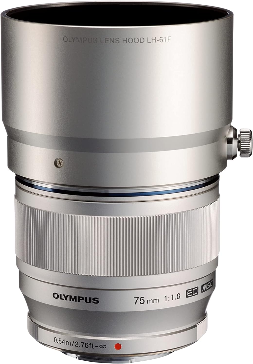 Olympus M.Zuiko Digital ED 75mm F1.8 Objektiv, lichtstarke Festbrennweite, geeignet für alle MFT-Kam