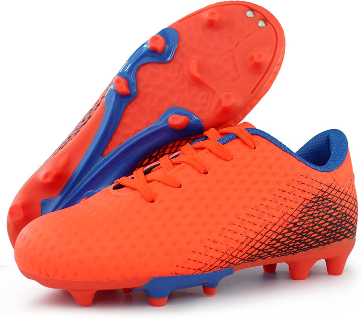 Hawkwell Unisex Kinder Fussballschuhe Trainingsschuhe, für Jungen und Mädchen 28 EU Orange, 28 EU Or