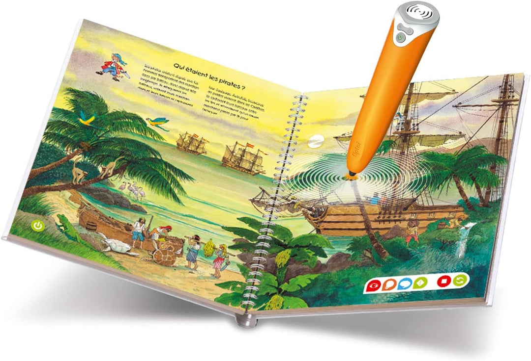 Ravensburger – Tiptoi – Buch (französischsprachige Version) Die Piraten, Die Piraten