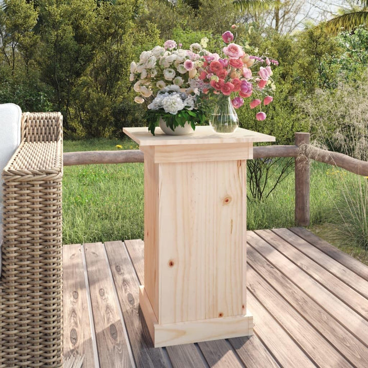 Makastle Indoor Outdoor Blumenhocker Blumenständer Beistelltisch Blumensäule Dekosäule Modern Pflanz