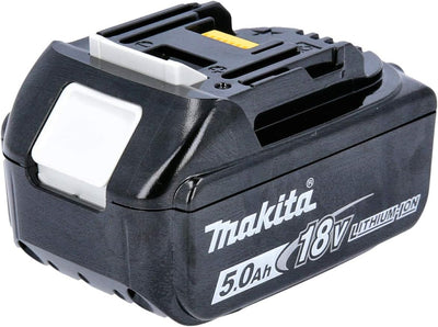 Makita Werkzeugakku, 2BL1850, BL1850, 18 V, 5,0 Ah Li-Ion LXT-Akku, klein, Schwarz, 2 Stück Einzelbe