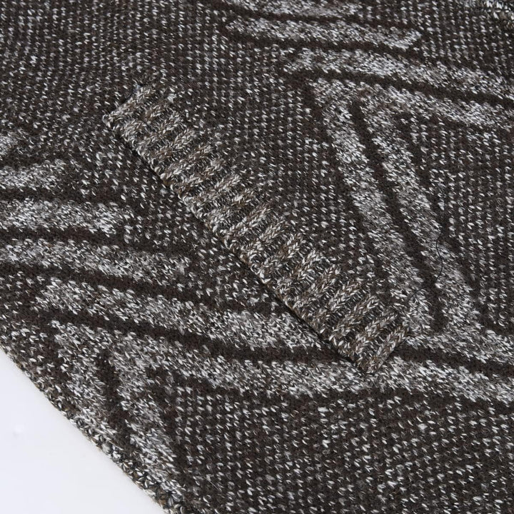 Herren Strickjacke Festival Cardigan Warm Trachtenjacke Mode Schlichter Pullover Langarm Sweatjacke