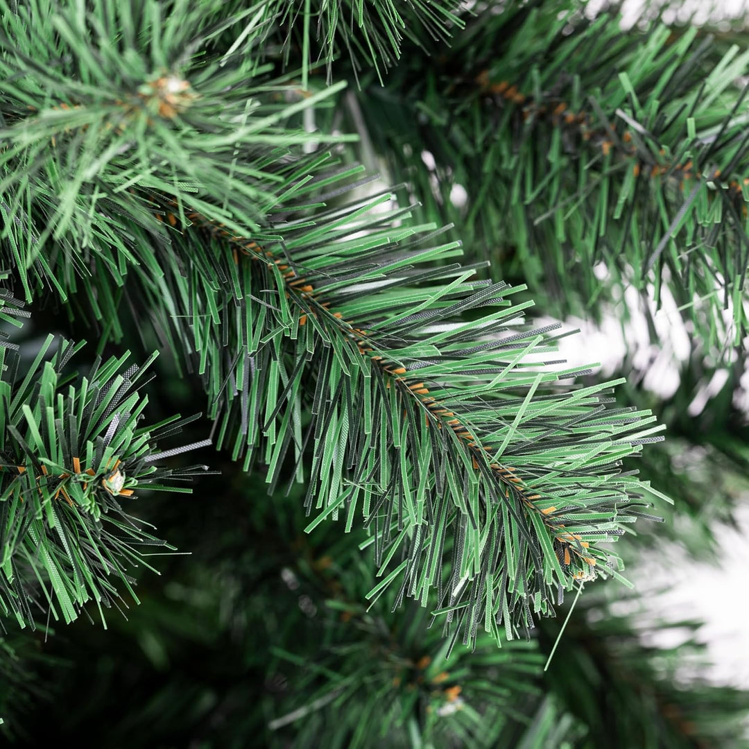 DecoKing Künstlicher Weihnachtsbaum 180 cm Grün Tannenbaum Christbaum Tanne Unecht Weihnachtsdeko, 1