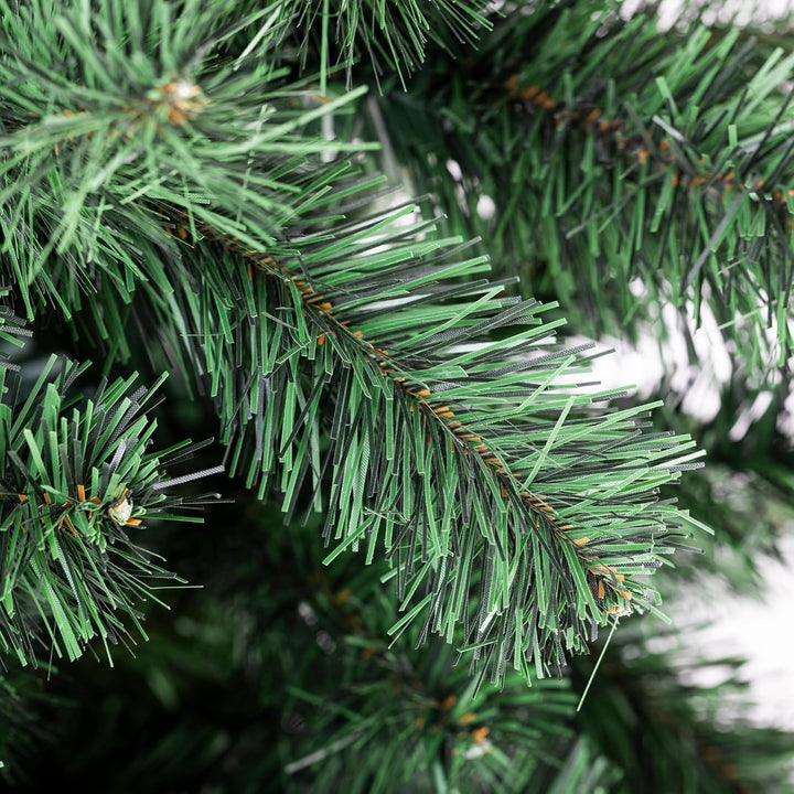 DecoKing Künstlicher Weihnachtsbaum 180 cm Grün Tannenbaum Christbaum Tanne Unecht Weihnachtsdeko, 1