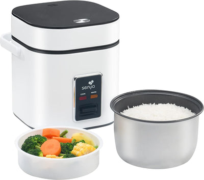 SENYA Reiskocher, 2 l, Rice Perfect, Dampfgarer, Warmhaltefunktion, automatische Abschaltung, 400 W