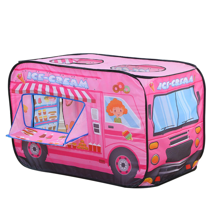Faltbares Pop-up-Zelt für Kinder, atmungsaktiver Eiswagen mit hoher Dichte, grosses Spielzelt 44 x 3