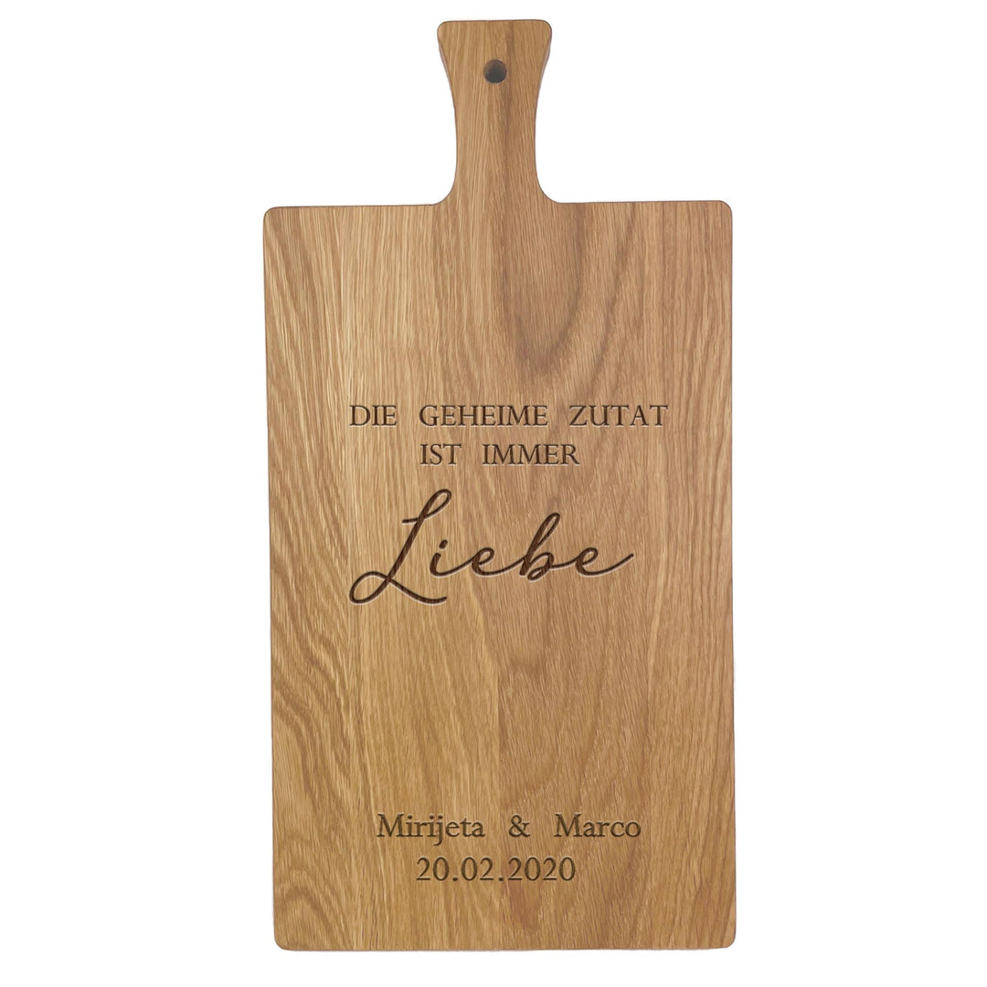 Personalisiertes Hochzeitsgeschenk | Hochzeitsgeschenk mit Name | Brautpaar Geschenk | Schneidebrett