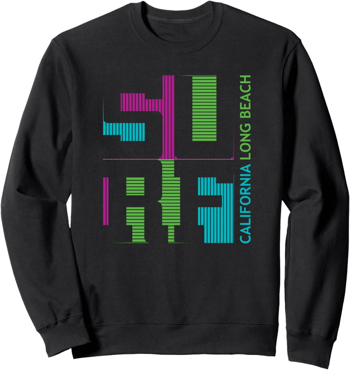 Long Beach Kalifornien Surfen California Sweatshirt