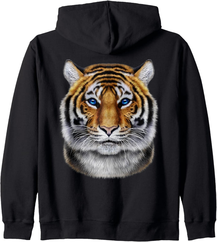 Tigergesicht Kapuzenjacke