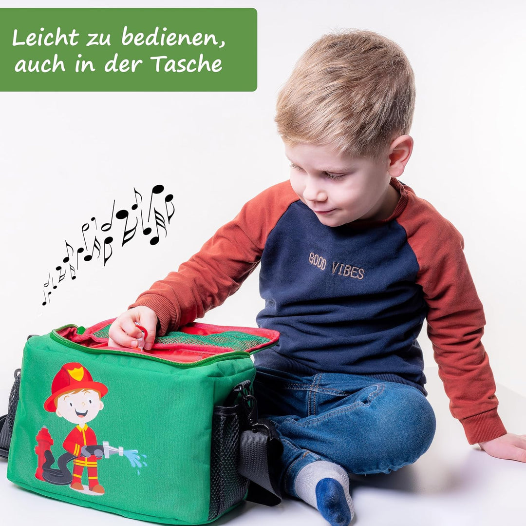 GRINSEZWERGE Tasche für Toniebox und bis zu 30 Tonie Figuren - 12 Motive | Aufbewahrung für Tonies H