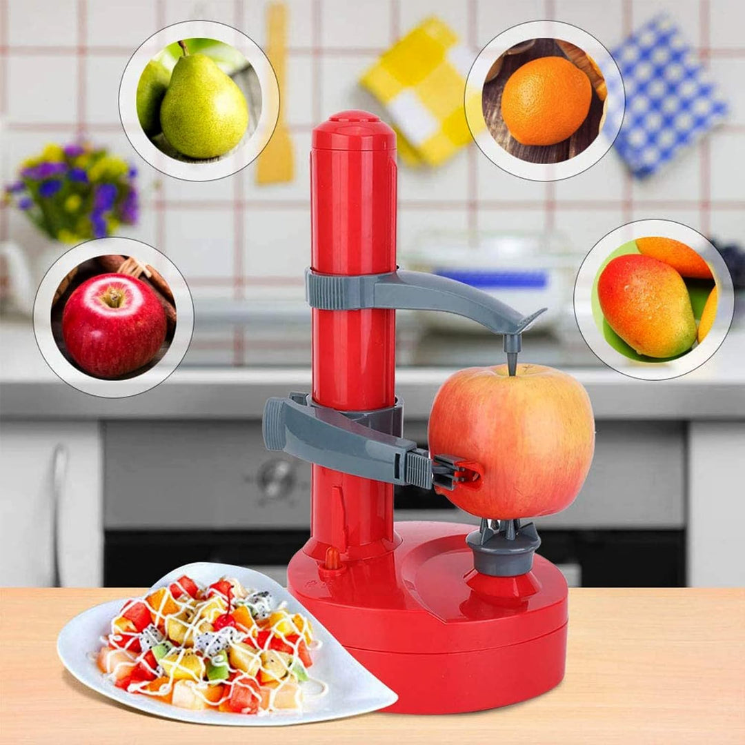 Kartoffelschäler Elektrisch, Apfelschäler Maschine Automatische Drehbare Gemüse Cutter Gemüse Frücht