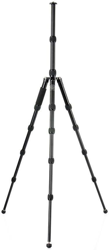 JUSINO leichtes & kompaktes Traveller Tripod Monopod Höhe bis 115cm Belastbar 15kg + Transporttasche