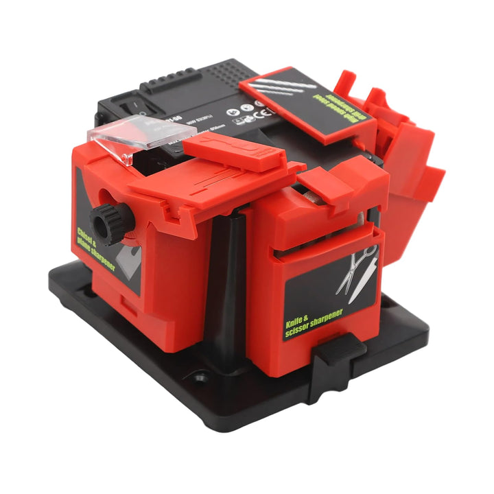 Universal-Schärfstation 96 W,Elektrische Schärfmaschine mit 3 hocheffizienten Schärfgeräten,1350r/mi