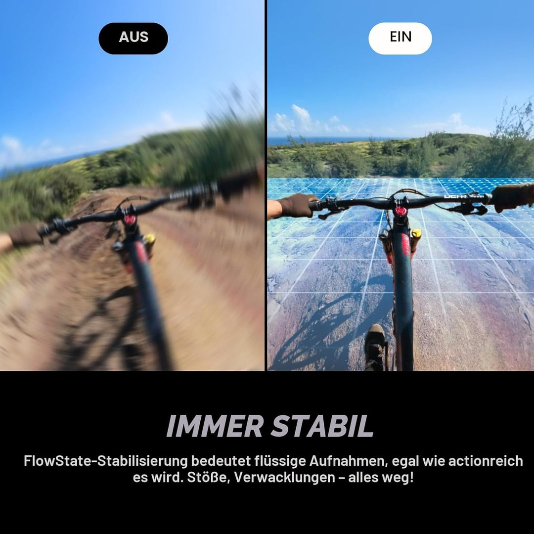 Insta360 X5 Satinweiss - wasserdichte 8K 360°-Action-Cam, Spitze bei wenig Licht, Unsichtbarer Selfi