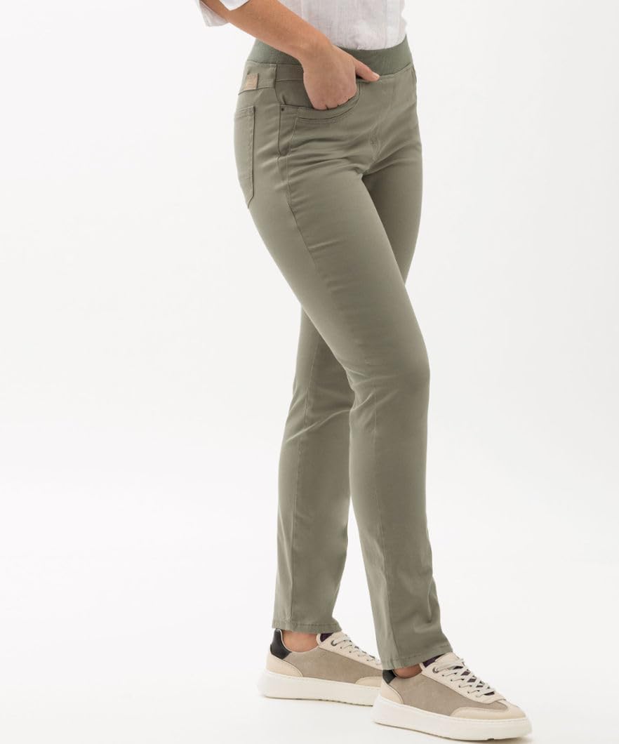 Raphaela by Brax Damen Pamina Fun Super Dynamic Cotton Pigment Jeans 38W / 30L Thyme, 38W / 30L Thym