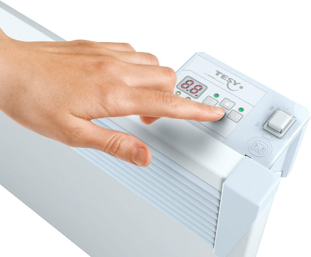 Tesy Wandkonvektor 2000W digital Thermostat, zeitversetzter Betrieb