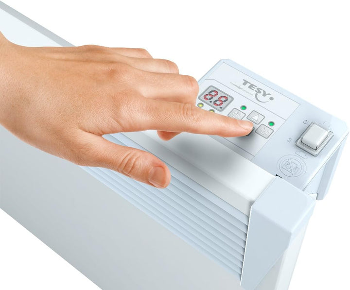 Tesy Wandkonvektor 2000W digital Thermostat, zeitversetzter Betrieb