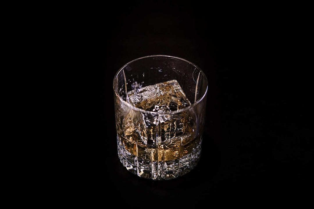 Clear Ice Box Big Cubes | Eisbox mit Eiswürfelform für 6 grosse, klare Eiswürfel | je 5 x 5 x 5 cm |