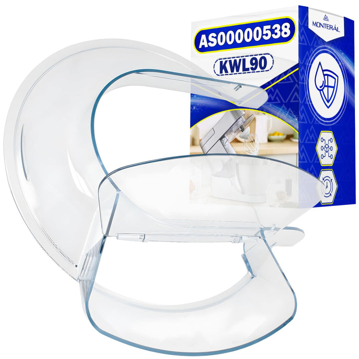 MONTERAL Spritzschutz Deckel für Küchenmaschine mit dem Originalcode AS00000538 für Kenwood Titanium