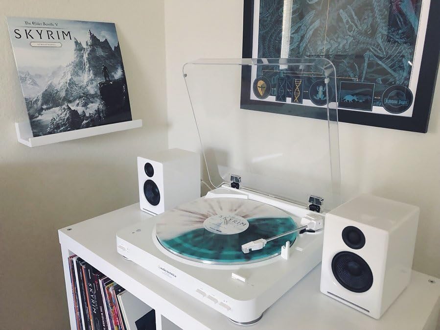 Audioengine A2+ 60W Aktiver Desktop-Lautsprecher | Integrierter DAC & Analogverstärker | Direkter US