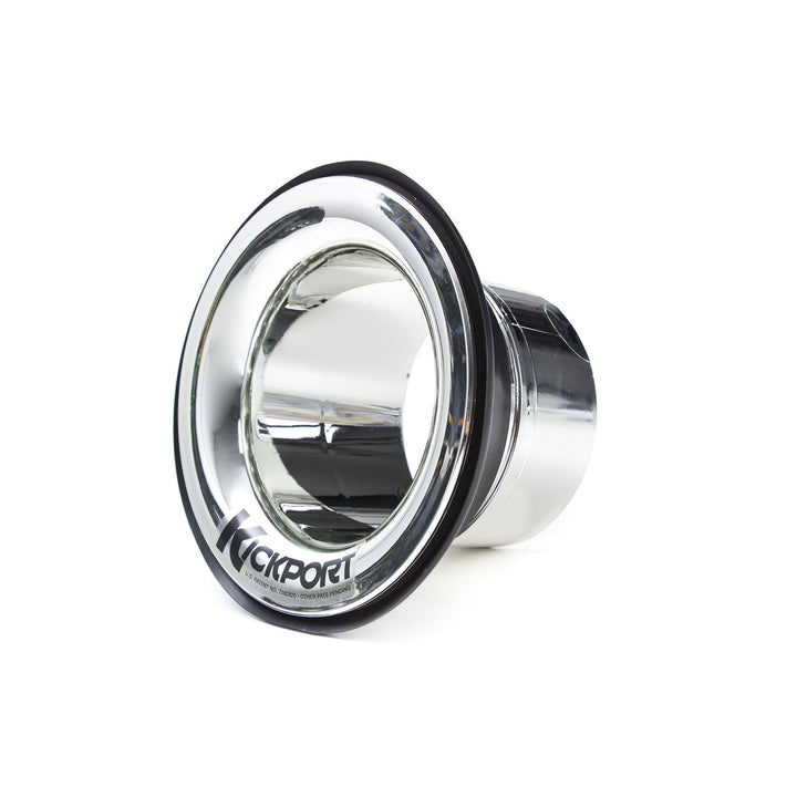 Kickport KP1CH Sound Port für Bass Drum inkl. T-Ring chrome, chrome