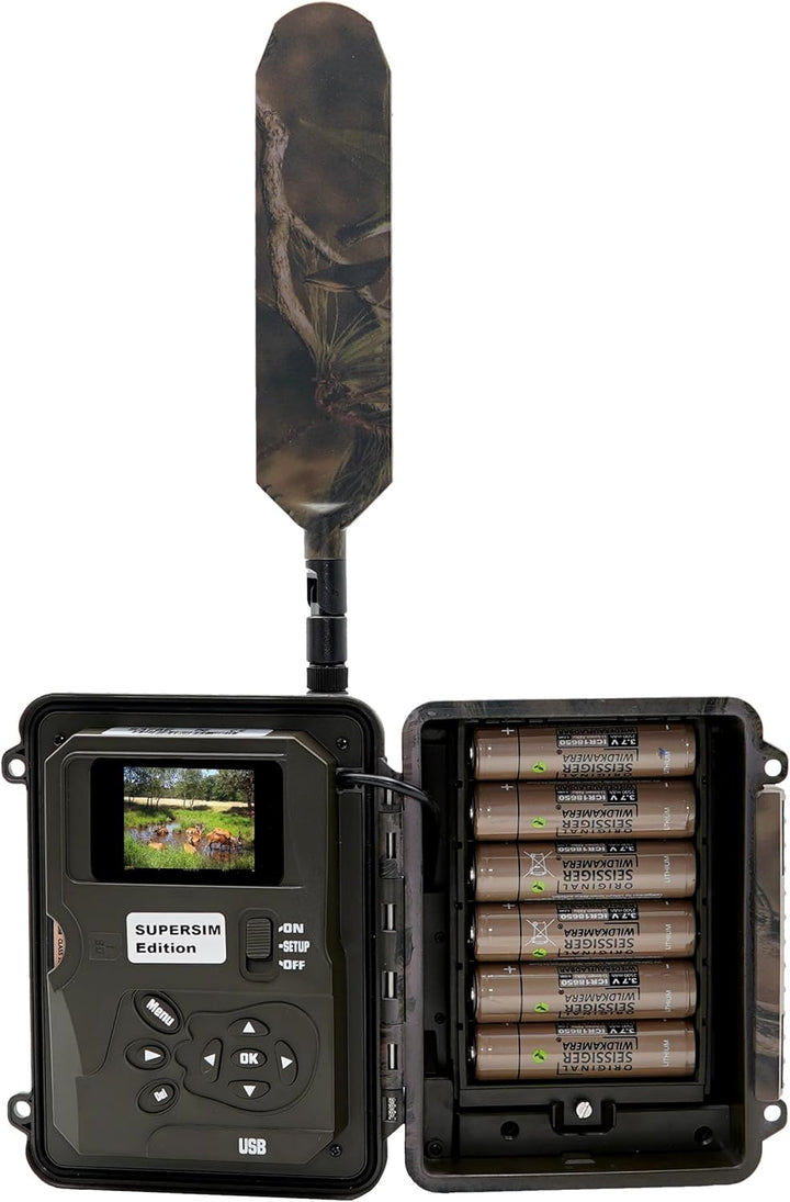 SEISSIGER Base-Cam LTE SUPERSIM-Edition, Wildkamera - Überwachungskamera, Jäger, Outdoor
