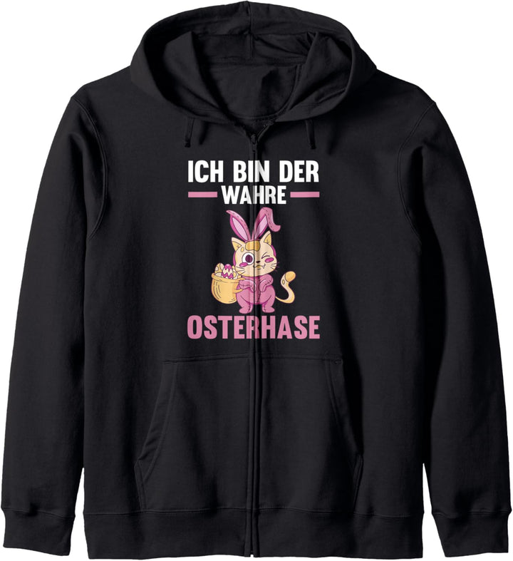 Osterhase Hase Ostern Kapuzenjacke