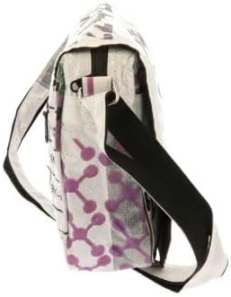 More Than Hip Qinisa Messenger Bag - Kleine Umhängetasche Damen aus Recycelten Zementsäcke Leichte S