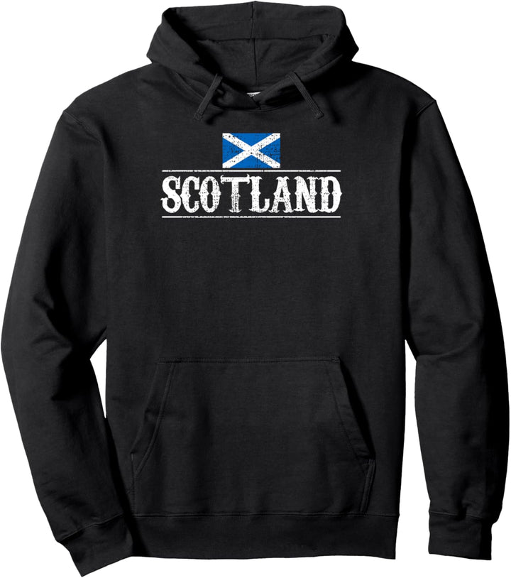 Schottland Vintage Pullover Hoodie